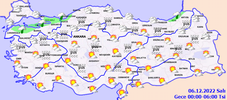 Kar, sağanak, fırtına… Meteoroloji’den bazı illere uyarı: Kuvvetli vuracak (5 Aralık 2022 hava durumu)