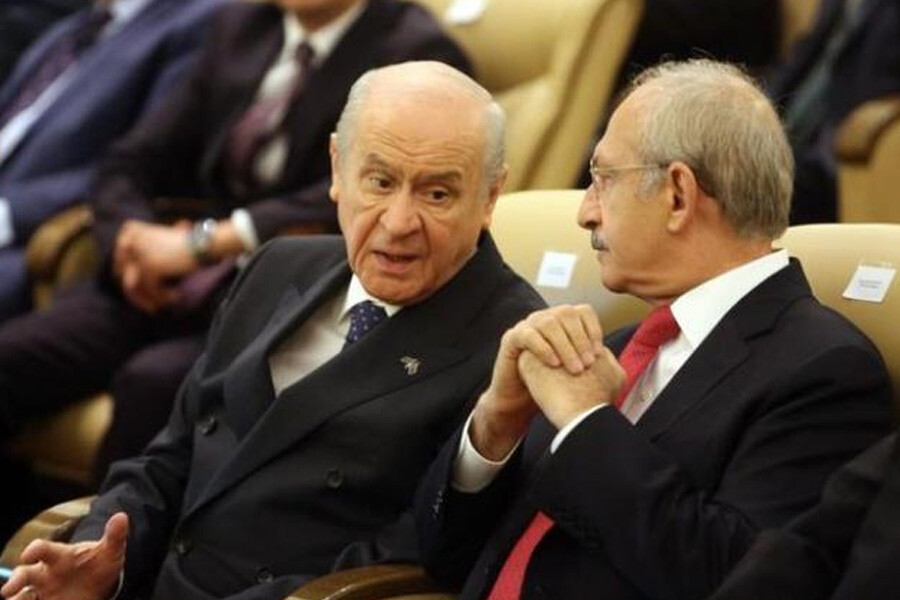MHP Lideri Bahçeli'den TBMM'de '6'lı masaya aday anketi' sorusuna cevap: Tercihim sınıf arkadaşım MHP Lideri Bahçeli'den TBMM'de '6'lı masaya aday anketi' sorusuna cevap: Tercihim sınıf arkadaşım