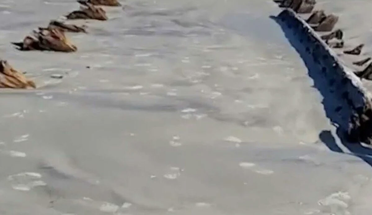 Kasırga sonrası ortaya çıktı, teoriler peş peşe geldi! Daha önce görülmemiş gizemli nesnenin ne olduğunu merak konusu