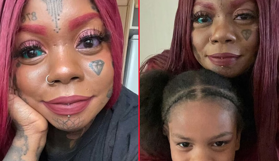 Hayranı olduğu modele benzemek için gözüne dövme yaptırdı, hayatı karardı