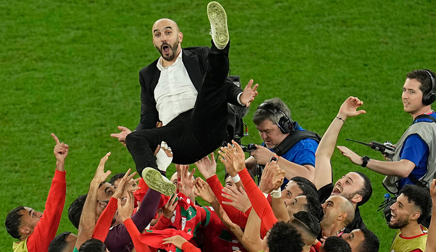 Dünya Fas'ı alkışlıyor: Stajyer hoca, ucuz takım, büyük zafer