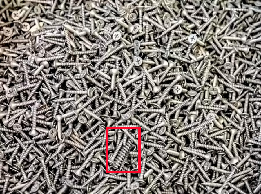 12 saniye içinde çivilerin arasındaki yayı bulmak imkansız! Sadece gözleri atmaca gibi keskin olanlar fark ediyor