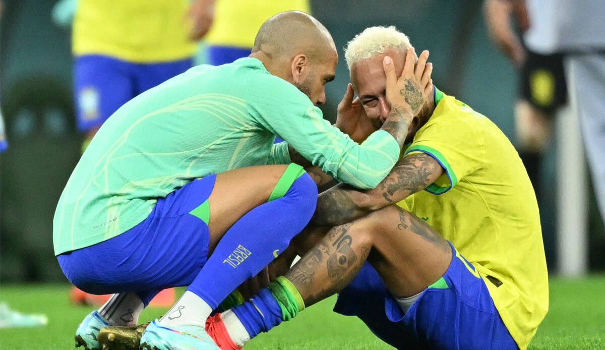 Hırvatistan Neymar'ı ağlattı! Brezilyalı yıldız 2022 Dünya Kupası'na çeyrek finalde veda edince göz yaşlarına boğuldu