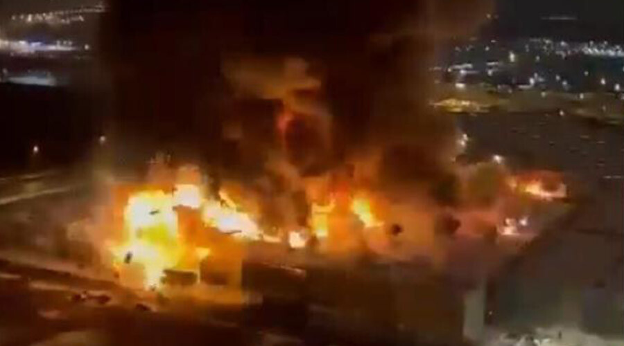 Moskova’da alışveriş merkezinde yangın: 1 kişi öldü