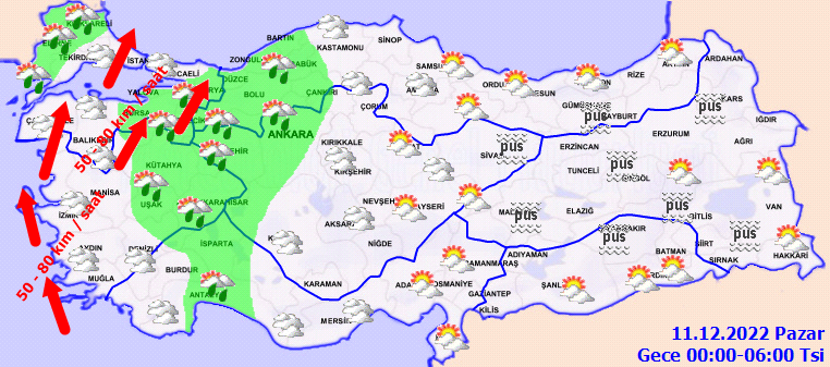 Hafta sonu plan yapacaklar dikkat! Meteoroloji’den çifte uyarı: Lodos ve sağanak aynı anda vuracak