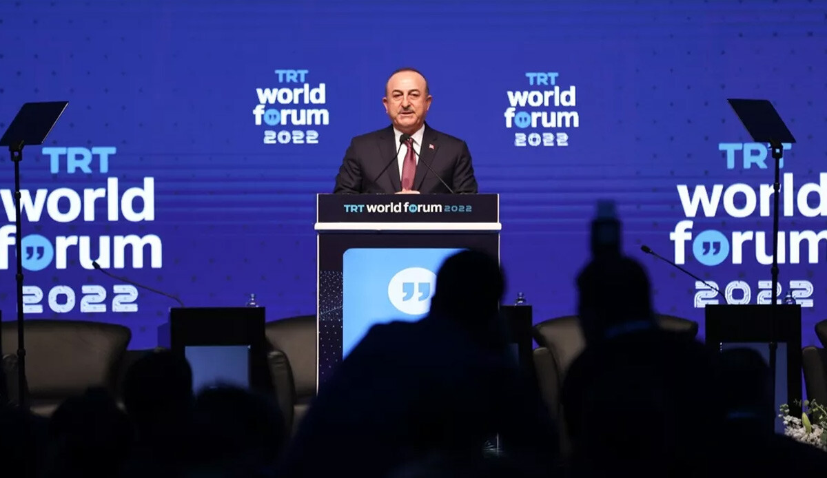 Bakan Çavuşoğlu TRT World Forum 2022'de konuştu: Cumhurbaşkanı Erdoğan olmasaydı mümkün olmazdı Bakan Çavuşoğlu TRT World Forum 2022'de konuştu: Cumhurbaşkanı Erdoğan olmasaydı mümkün olmazdı