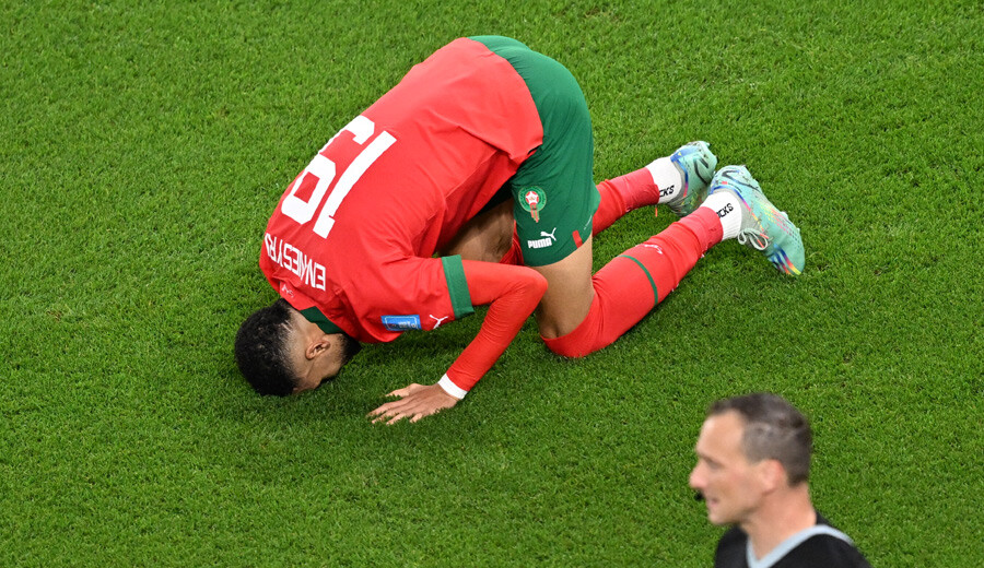Fas Portekiz'i de eledi! 2022 Dünya Kupası'na damga vuran takım yarı finalde Fas Portekiz'i de eledi! 2022 Dünya Kupası'na damga vuran takım yarı finalde
