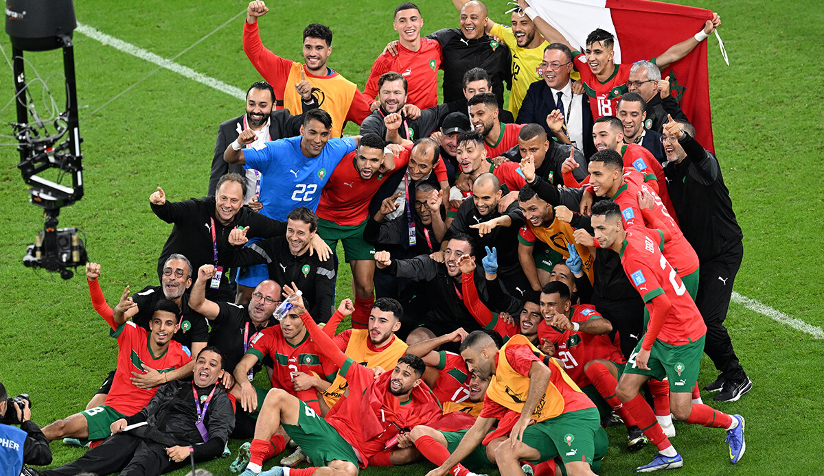 Fas tarih yazıyor! Portekiz'i eledi, yarı finale çıktı Fas tarih yazıyor! Portekiz'i eledi, yarı finale çıktı