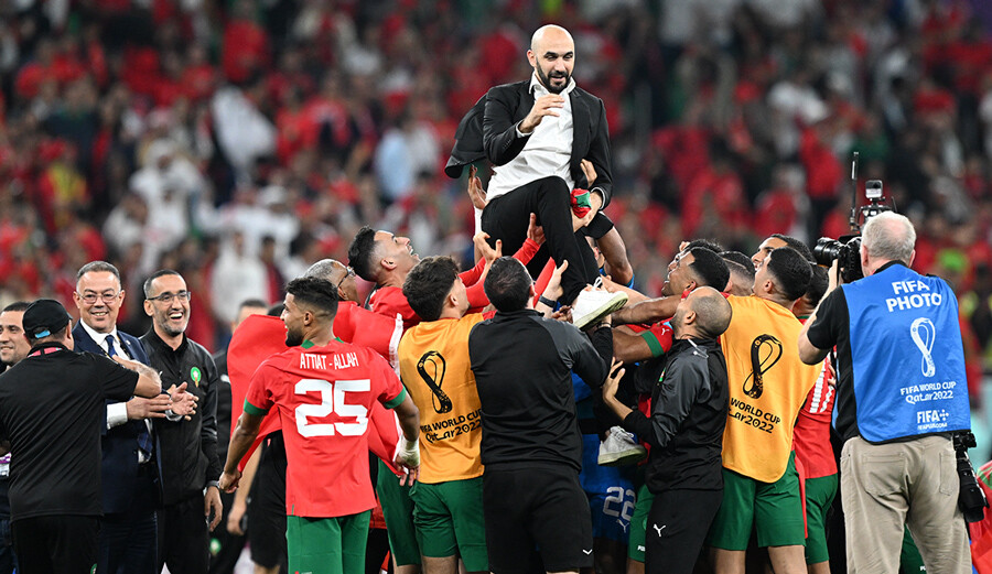 Fas tarih yazıyor! Portekiz'i eledi, yarı finale çıktı Fas tarih yazıyor! Portekiz'i eledi, yarı finale çıktı