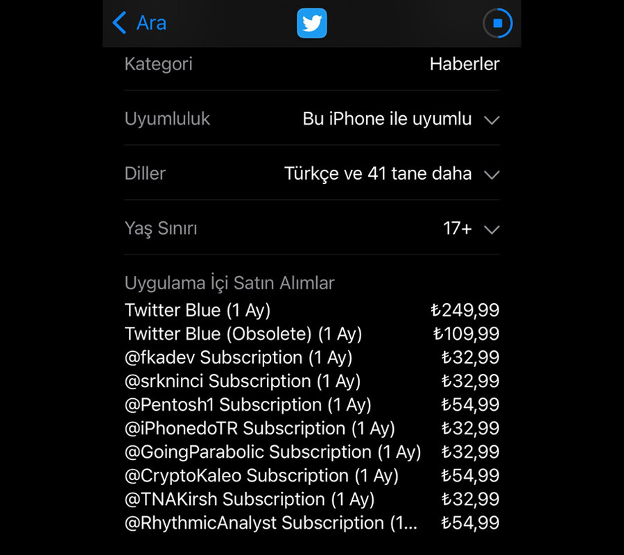 Elon Musk açıkladı, mavi tik almak isteyenler yıkıldı... Twitter Blue Türkiye fiyatı iki katına çıktı!
