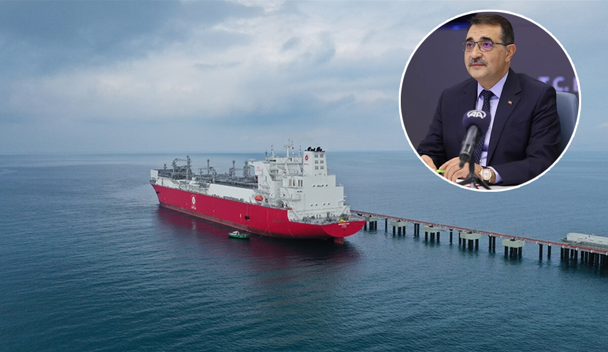 Bakan Dönmez'den doğal gaz açıklaması: Saros Körfezi'ndeki FSRU Ocak ayında devreye giriyor Bakan Dönmez'den doğal gaz açıklaması: Saros Körfezi'ndeki FSRU Ocak ayında devreye giriyor