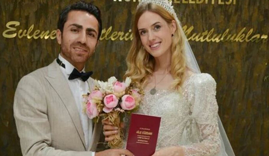 20 kişilik nikah: Ünlü oyuncu evlendi