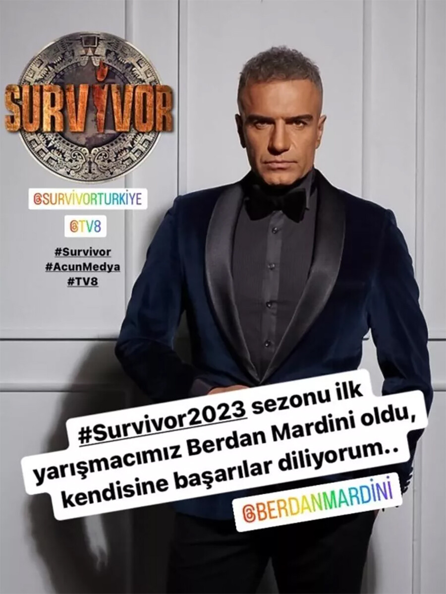 Çok Güzel Hareketler Bunlar'ın efsane ismiydi! Acun duyurdu, Murat Eken de Survivor 2023 kadrosuna girdi Çok Güzel Hareketler Bunlar'ın efsane ismiydi! Acun duyurdu, Murat Eken de Survivor 2023 kadrosuna girdi