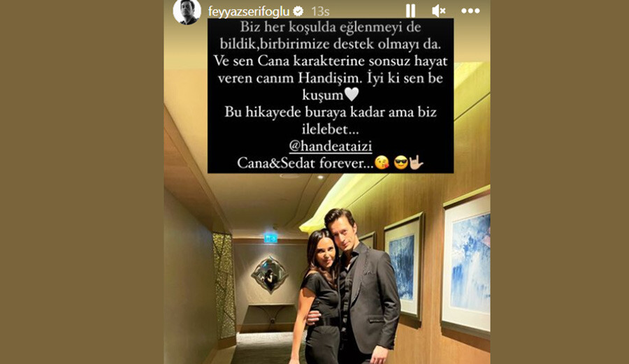 Hande Ataizi, 'Camdaki Kız' dizisinden ayrıldı… Rol arkadaşından duygusal veda: İyi ki sen!
