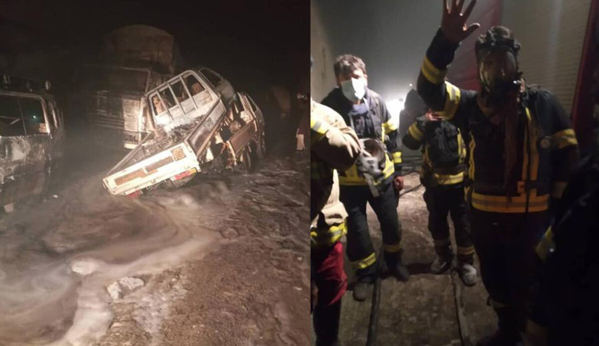 Afganistan’da yakıt tankeri tünelde patladı: 19 ölü, 32 yaralı