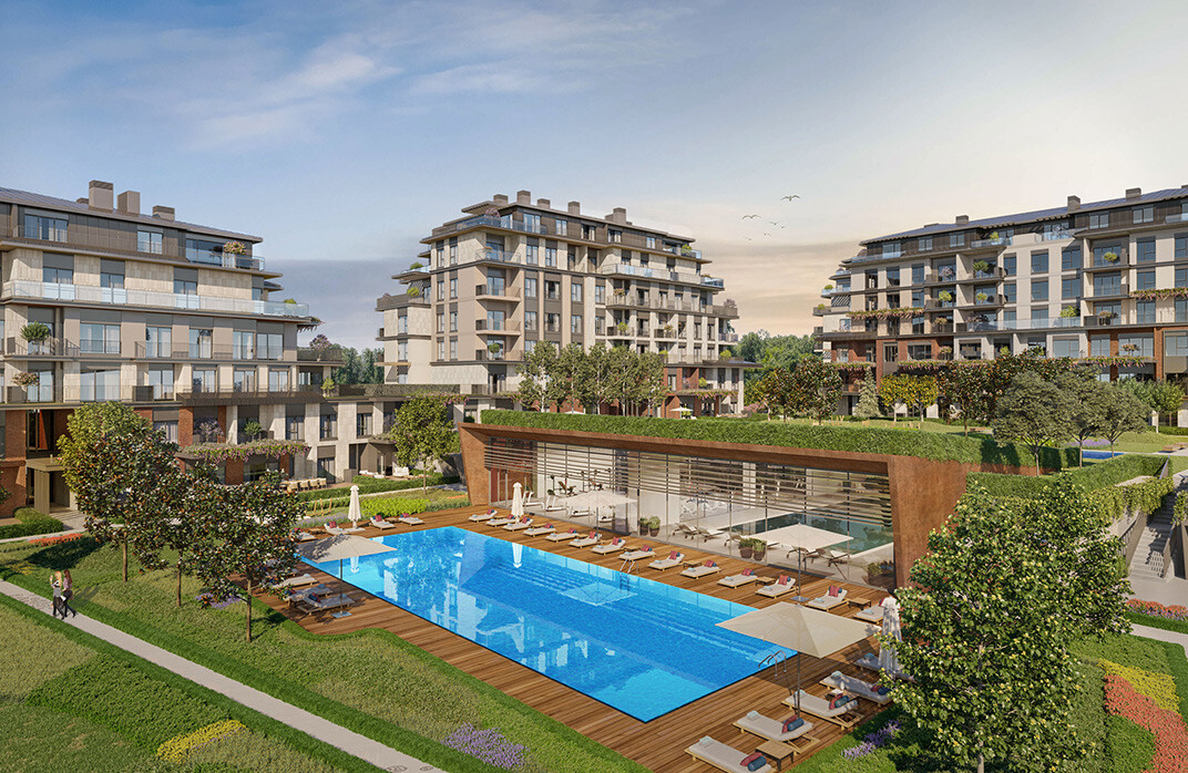 Sağlıklı evler country yaşamı ile Levent'e geliyor