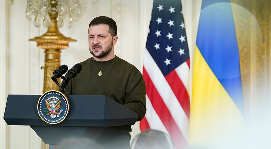Zelenskiy'den ABD'ye tarihi ziyaret! İki liderden ortak basın toplantısı: Putin savaşı durdurmak istemiyor Zelenskiy'den ABD'ye tarihi ziyaret! İki liderden ortak basın toplantısı: Putin savaşı durdurmak istemiyor