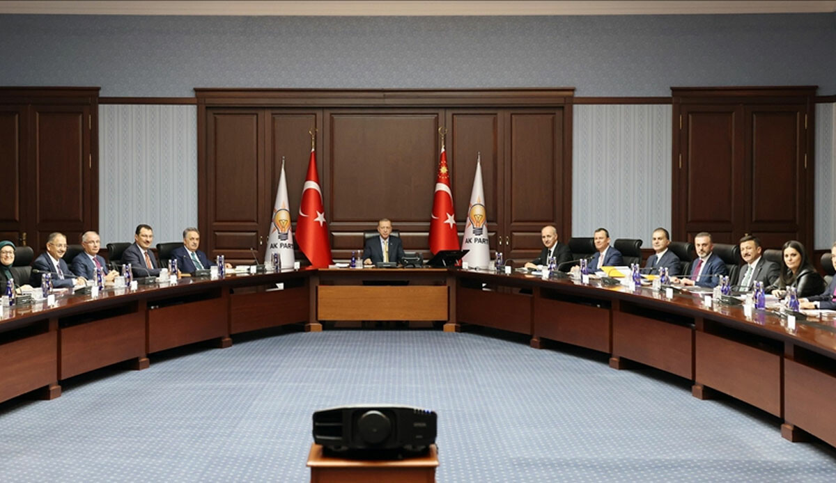 Son dakika... AK Parti MYK toplandı Son dakika... AK Parti MYK toplandı