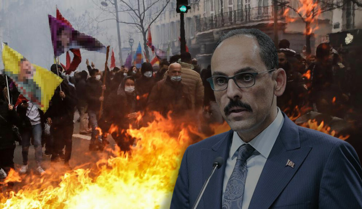 İbrahim Kalın 'PKK Paris sokaklarını yakıyor' diyerek sordu: Hala sessiz mi kalacaksınız? İbrahim Kalın 'PKK Paris sokaklarını yakıyor' diyerek sordu: Hala sessiz mi kalacaksınız?