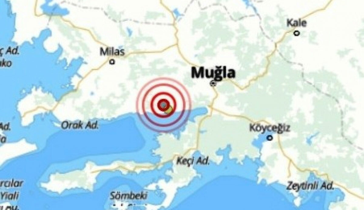 Son dakika: Muğla'da 3.1 büyüklüğünde deprem Son dakika: Muğla'da 3.1 büyüklüğünde deprem