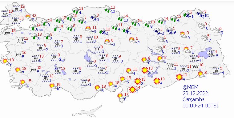 Meteoroloji saat verip uyardı... 9 şehirde kar alarmı!