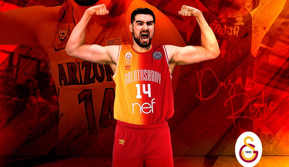 Dusan Ristic Galatasaray Nef&#039;te! Sırp pivot resmen açıklandı