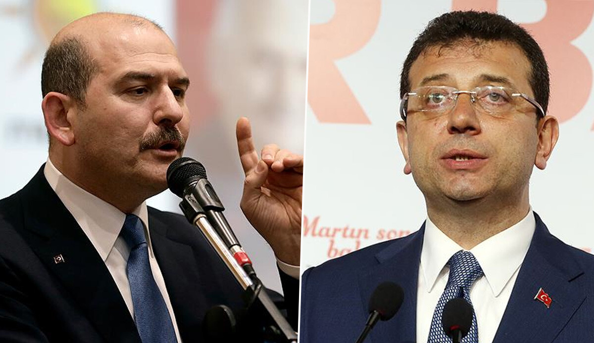 Son dakika! İmamoğlu'ndan Bakan Soylu'ya cevap: 'İspat edersen ben, edemezsen sen istifa et' Son dakika! İmamoğlu'ndan Bakan Soylu'ya cevap: 'İspat edersen ben, edemezsen sen istifa et'