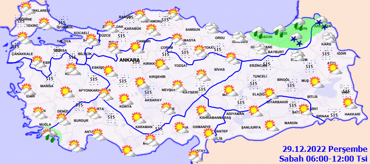 Bugün hava nasıl olacak? Meteoroloji 29 Aralık hava durumu raporunu paylaştı: Sağanak, kar, karla karışık yağmur…