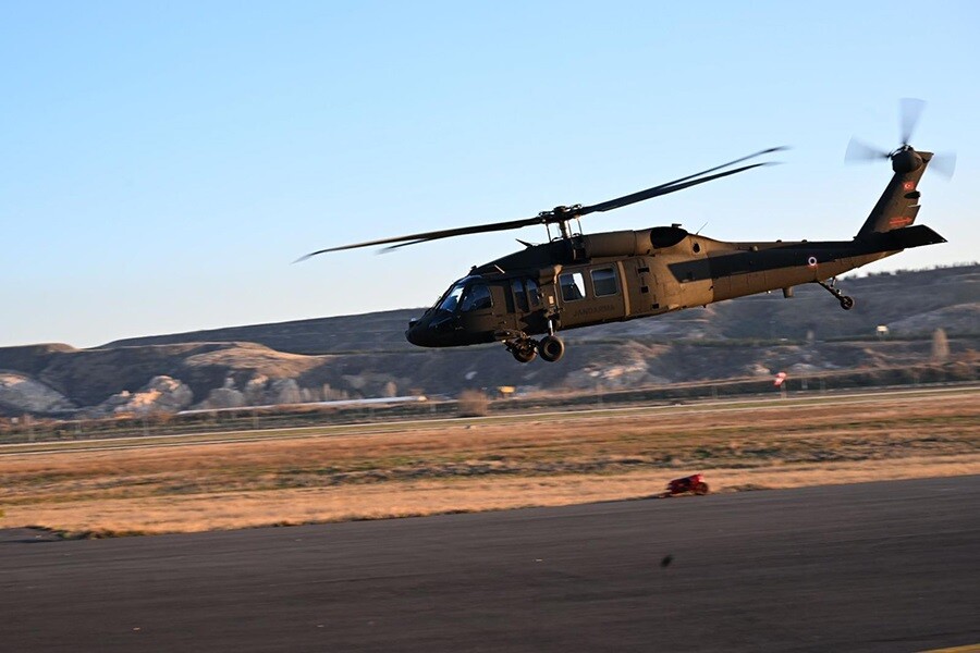 Türkiye'nin yeni helikopteri T70, jandarma envanterine girdi