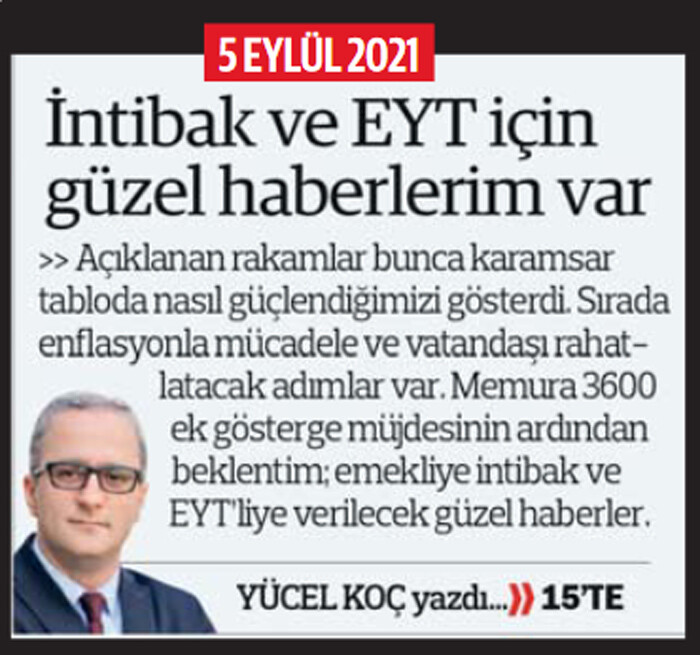 Türkiye'den gazetecilik başarısı! Ne dediysek o oldu Türkiye'den gazetecilik başarısı! Ne dediysek o oldu