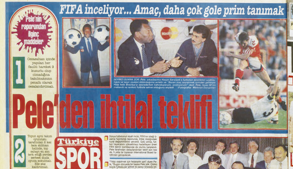 Pele Türkiye Gazetesi'ne verdiği röportajla geri pası kaldırttı! 1992 - Hasan Sarıçiçek / Çok Özel Röportaj Pele Türkiye Gazetesi'ne verdiği röportajla geri pası kaldırttı! 1992 - Hasan Sarıçiçek / Çok Özel Röportaj