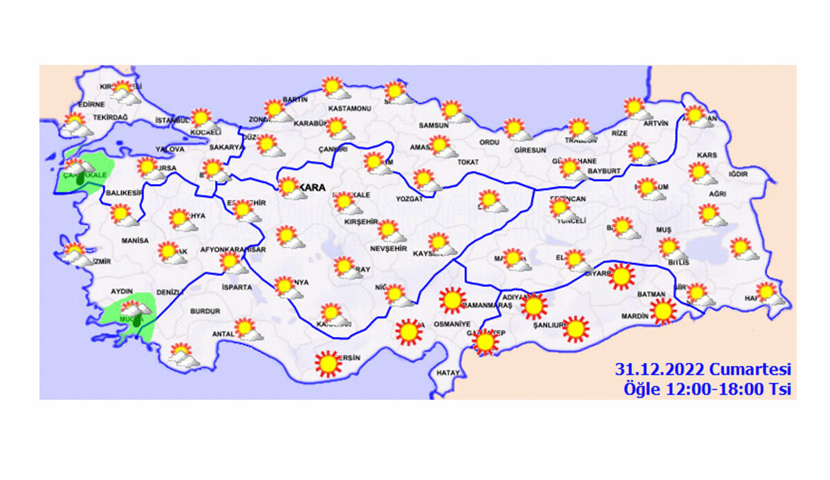 Sis ve puslanmaya dikkat! Meteoroloji kar yağışı için tarih verdi (31 Aralık Cumartesi hava durumu) Sis ve puslanmaya dikkat! Meteoroloji kar yağışı için tarih verdi (31 Aralık Cumartesi hava durumu)