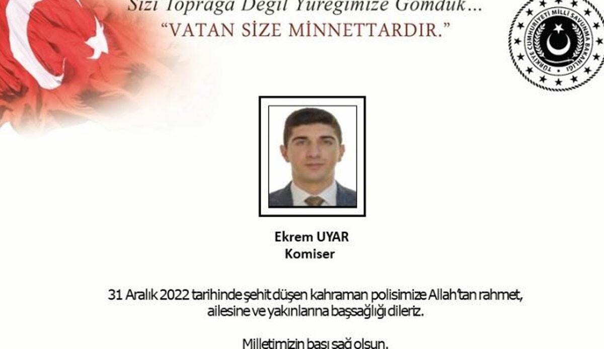Muğla'da acı olay! 29 yaşındaki komiser görev dönüşü şehit oldu Muğla'da acı olay! 29 yaşındaki komiser görev dönüşü şehit oldu