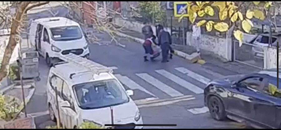 Pendik'te yürek sızlatan görüntü! Vicdansız sürücü kedinin üstünden geçti Pendik'te yürek sızlatan görüntü! Vicdansız sürücü kedinin üstünden geçti