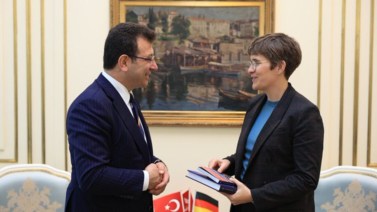 Alman Bakan Akşener&#039;in ardından İmamoğlu&#039;nu ziyaret etti