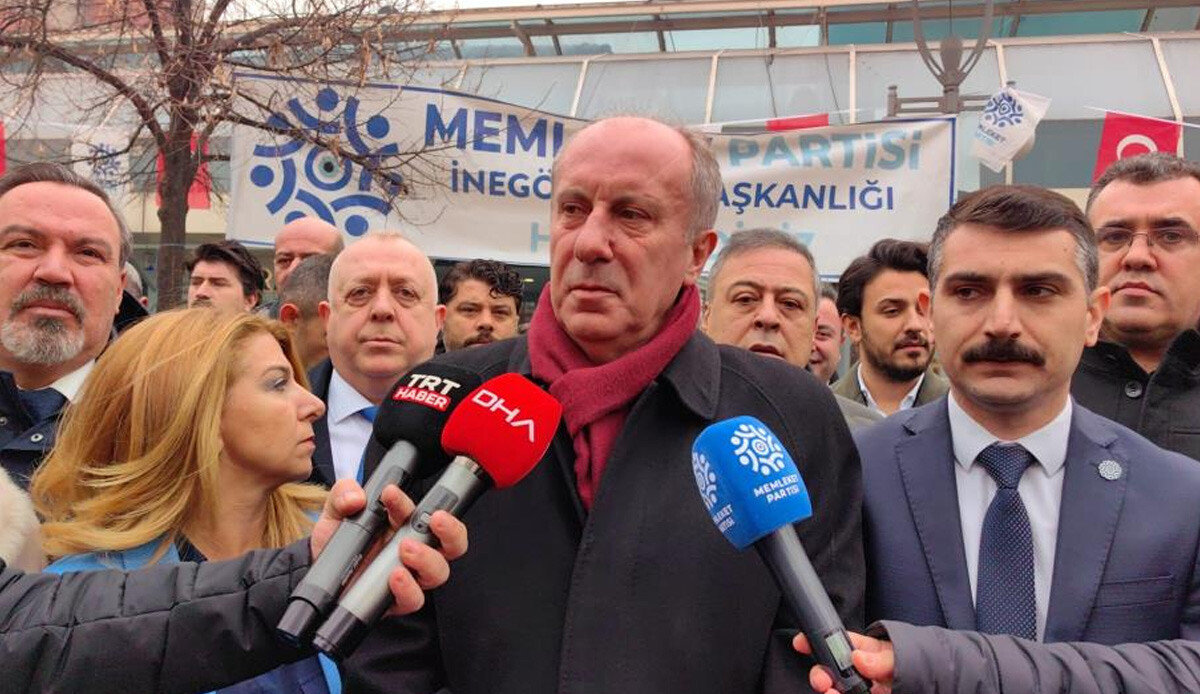 Muharrem İnce'den 6'lı masaya aday göndermesi: ''Sekretarya bir Cumhurbaşkanı istiyorlar'' Muharrem İnce'den 6'lı masaya aday göndermesi: ''Sekretarya bir Cumhurbaşkanı istiyorlar''