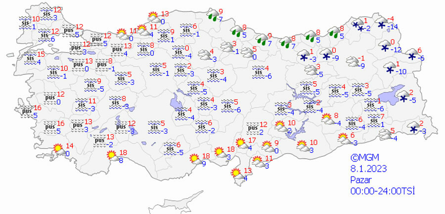 Meteoroloji'den 2 bölgeye kar, uzman isimden ise sağanak uyarısı! Sel ve su baskınlarına dikkat (8 Ocak 2023 hava durumu)