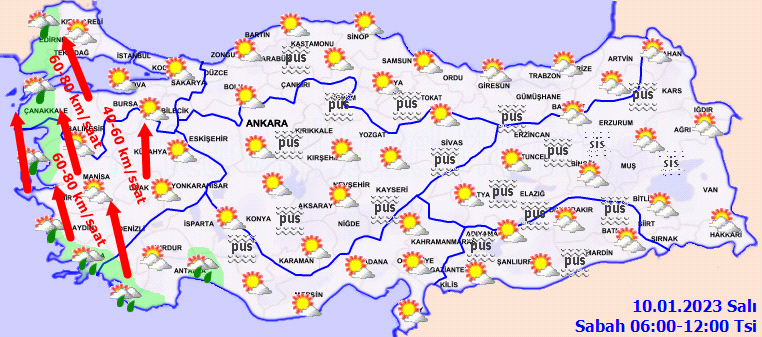 Meteoroloji’den 15 il için sarı ve turuncu kodlu uyarı: Şiddetli sağanak ve fırtına geliyor (10 Ocak 2023 hava durumu) Meteoroloji’den 15 il için sarı ve turuncu kodlu uyarı: Şiddetli sağanak ve fırtına geliyor (10 Ocak 2023 hava durumu)