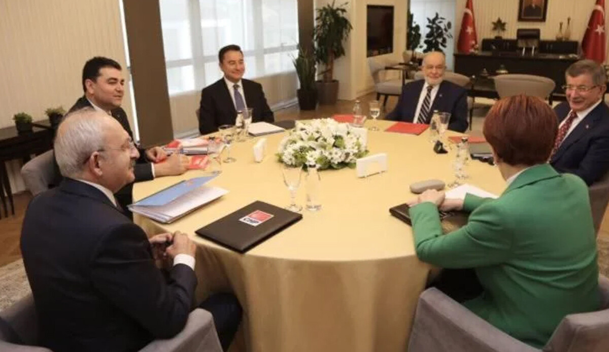 Altılı Masa büyük krize gebe... Liste anlaşmazlığı kapıda Altılı Masa büyük krize gebe... Liste anlaşmazlığı kapıda