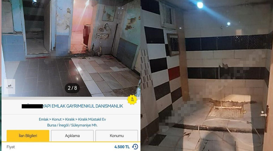 Bakımsızlıktan dökülen eve istenen fiyat görenleri şoke etti Bakımsızlıktan dökülen eve istenen fiyat görenleri şoke etti
