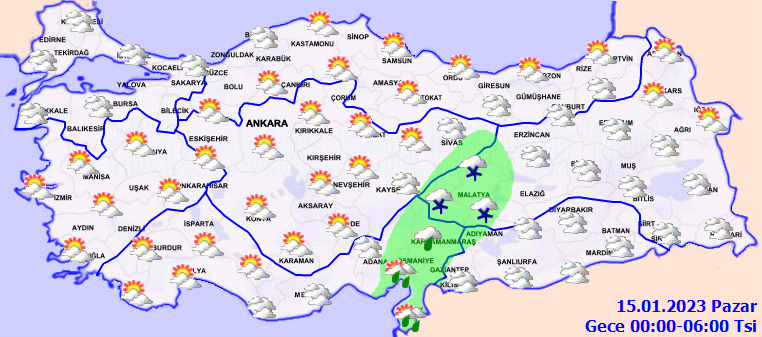 Meteoroloji’den 4 ile sarı kodlu uyarı: Kuvvetli sağanak ve kar yağışı etkili olacak  (14 Ocak  2023 hava durumu) Meteoroloji’den 4 ile sarı kodlu uyarı: Kuvvetli sağanak ve kar yağışı etkili olacak  (14 Ocak  2023 hava durumu)