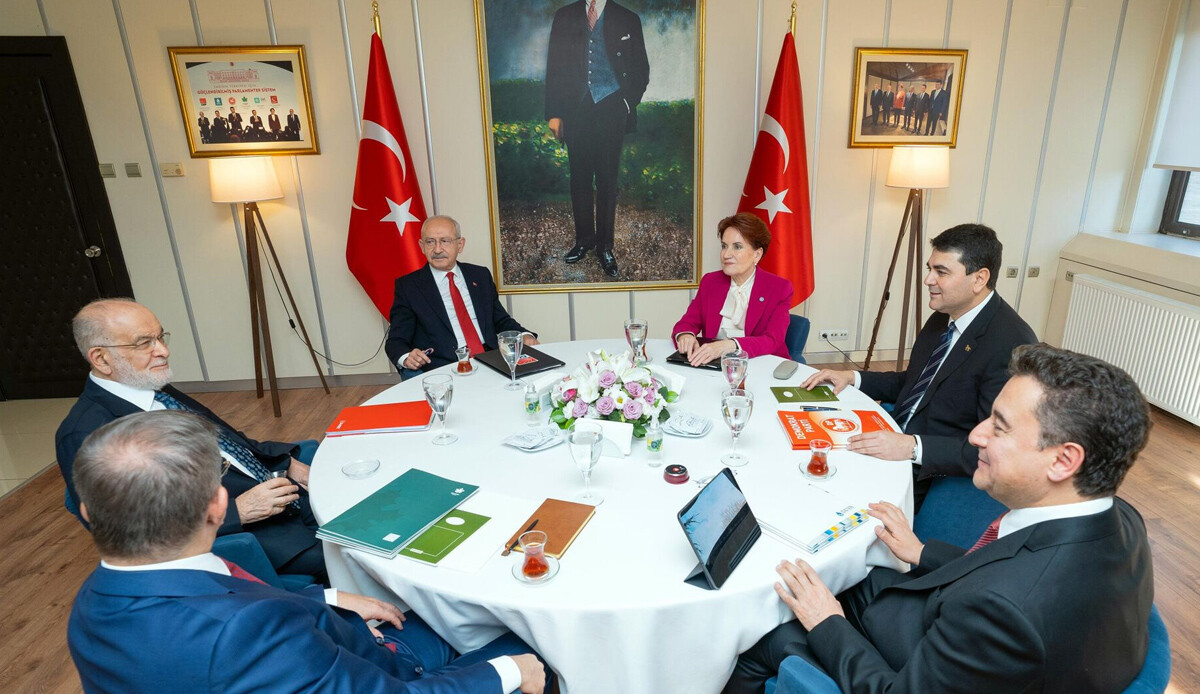 Altılı Masa'da çoklu adaya doğru Altılı Masa'da çoklu adaya doğru