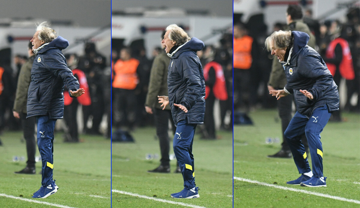 Jorge Jesus'u ilk kez böyle gördük! Gaziantep'te stres fırtınası Jorge Jesus'u ilk kez böyle gördük! Gaziantep'te stres fırtınası