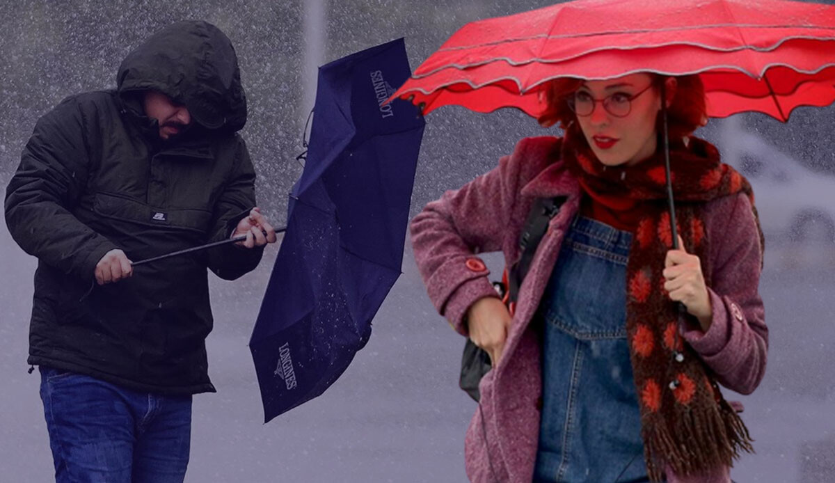 Kuvvetli geliyor… Meteoroloji’den 19 il için turuncu ve sarı kodlu uyarı: Kar, sağanak, fırtına!  (17 Ocak 2023 hava durumu)