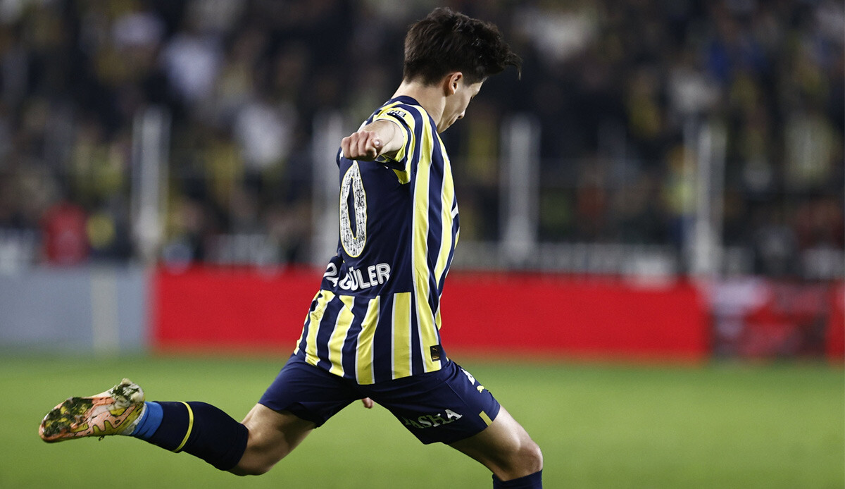 Arda Güler Fenerbahçe taraftarlarının yüreğini ağzına getirdi