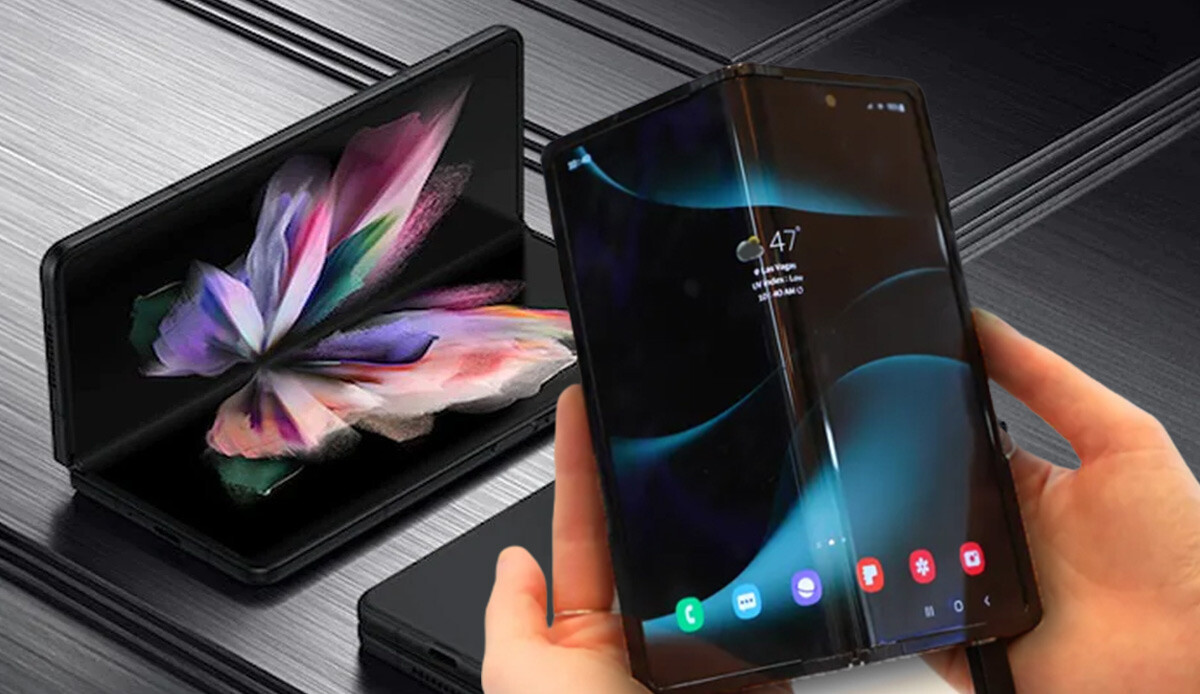 Samsung'un yeni amiral gemisinden ilginç özellik: Galaxy Z Fold 5 ekranı kağıt gibi katlanacak Samsung'un yeni amiral gemisinden ilginç özellik: Galaxy Z Fold 5 ekranı kağıt gibi katlanacak