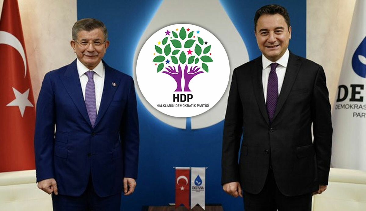 Dengeleri değiştirecek iddia! HDP'nin teklifine Deva ve Gelecek Partisi 'evet' dedi Dengeleri değiştirecek iddia! HDP'nin teklifine Deva ve Gelecek Partisi 'evet' dedi