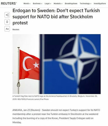 Erdoğan'ın İsveç sözleri dünya basınında: France 24'ten skandal algı Erdoğan'ın İsveç sözleri dünya basınında: France 24'ten skandal algı