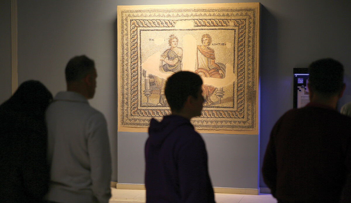 Zeugma Müzesinde ziyaretçi rekoru Zeugma Müzesinde ziyaretçi rekoru