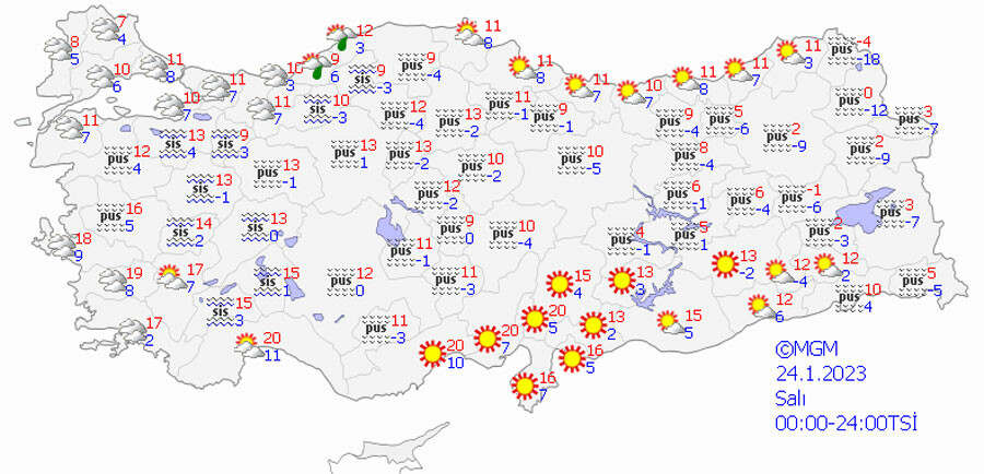 Bugün başladı, adım adım büyüyor! Meteoroloji il il uyardı: Hazır olun, peşi sıra gelecek... (24 Ocak 2023 hava durumu)